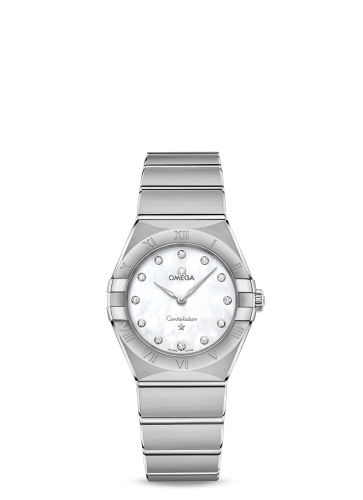 Omega Constellation Manhattan 28 Quartz Stainless Steel / MOP